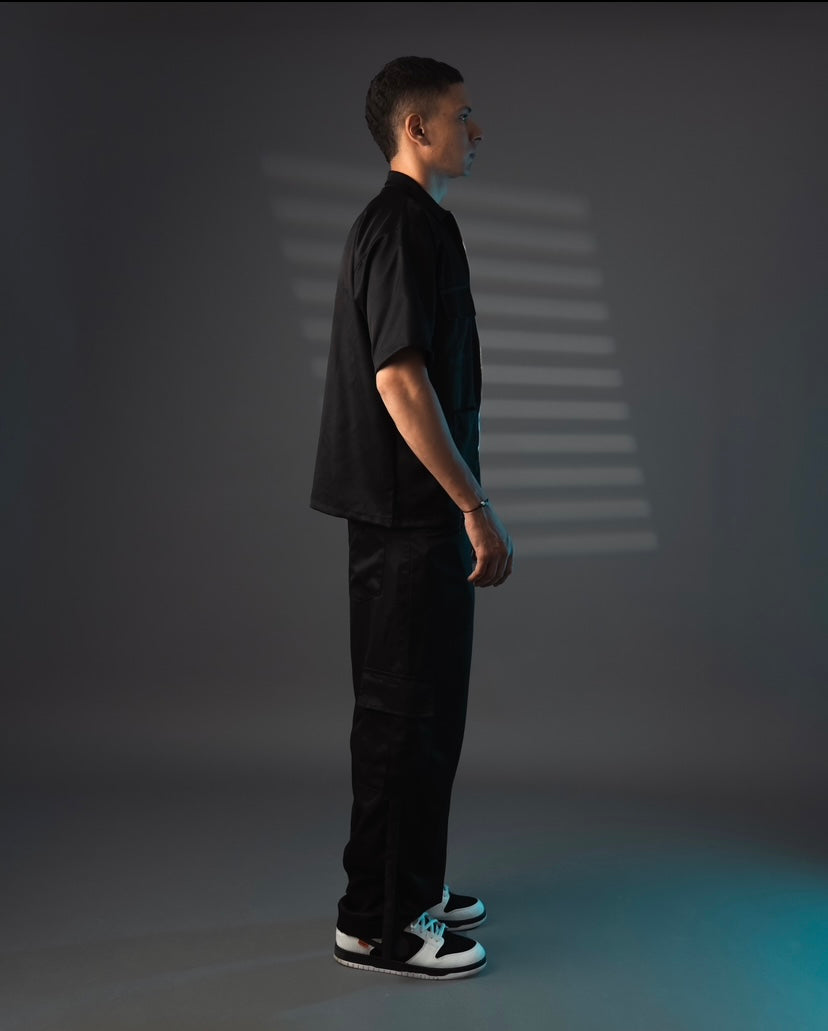 Urban Breeze Overshirt - Black